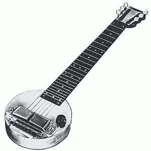 Frypan steel guitar