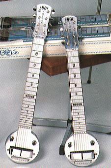 Jerry Byrd Frypan models made by Fuzzy Steel Guitars in Japan
